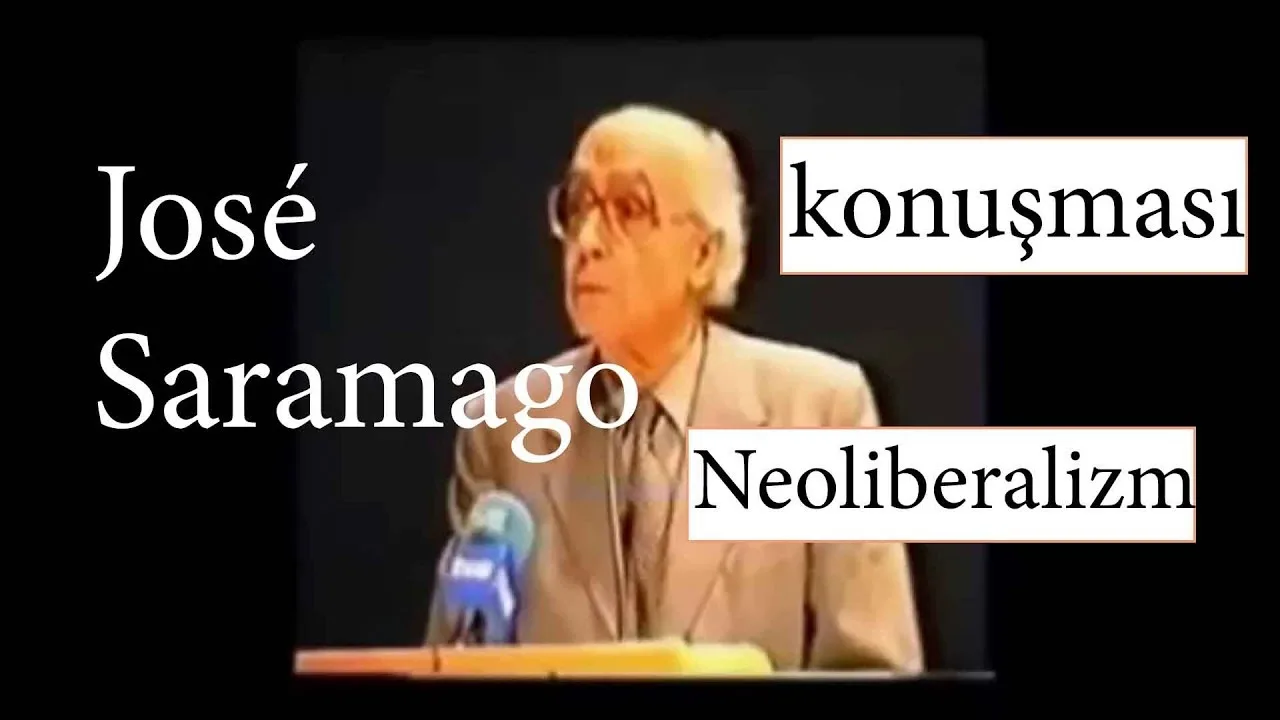 10664 José Saramago konuşması Neoliberalizm ve Vicdan (Türkçe Altyazılı)