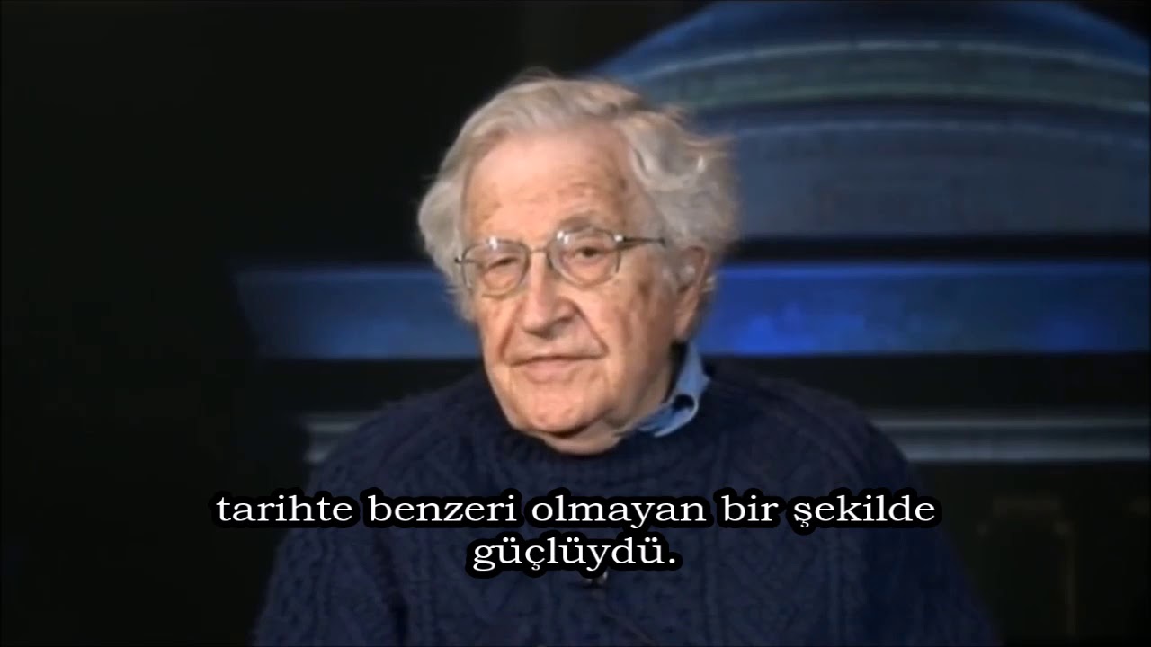 Noam Chomsky Kültürel Hegemonya Üzerine Konuşuyor