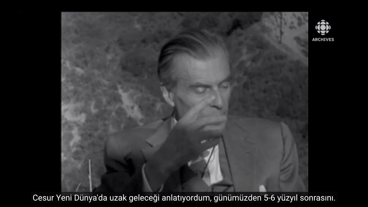 Aldous Huxley: “İnsanlık, kişiliğini kaybetme tehlikesi ile karşı karşıya” (Türkçe Altyazılı)