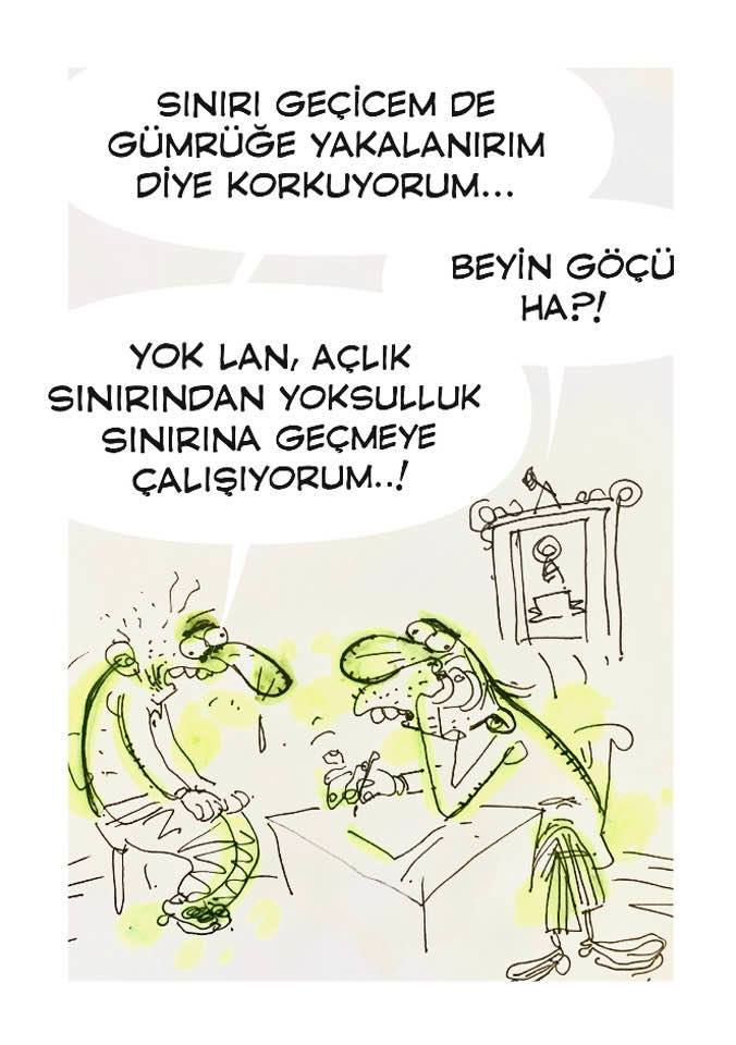 Göbeğini Kaşıyan Tepe #karikatür