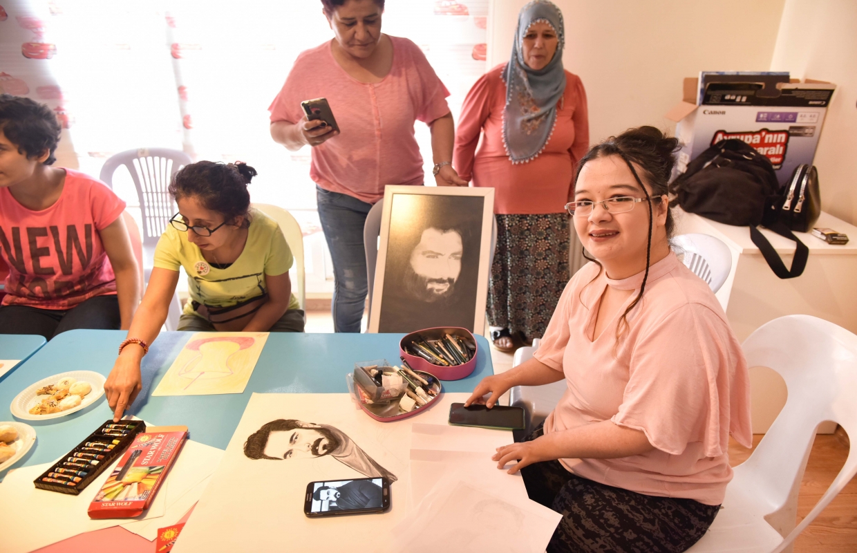 Adana Büyükşehir Engelli Çocuk Mola Evi’nde yaz atölyeleri başladı