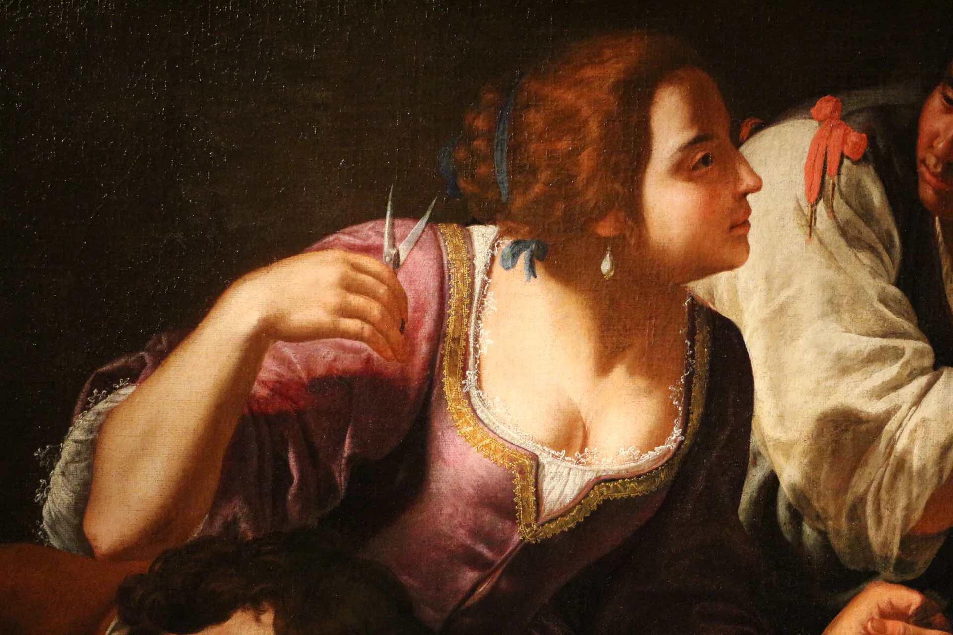 Artemisia_gentileschi,_sansone_e_dalilam_1630-38_ca._03 Artemisia: Karanlığın Beyaza Hezimeti