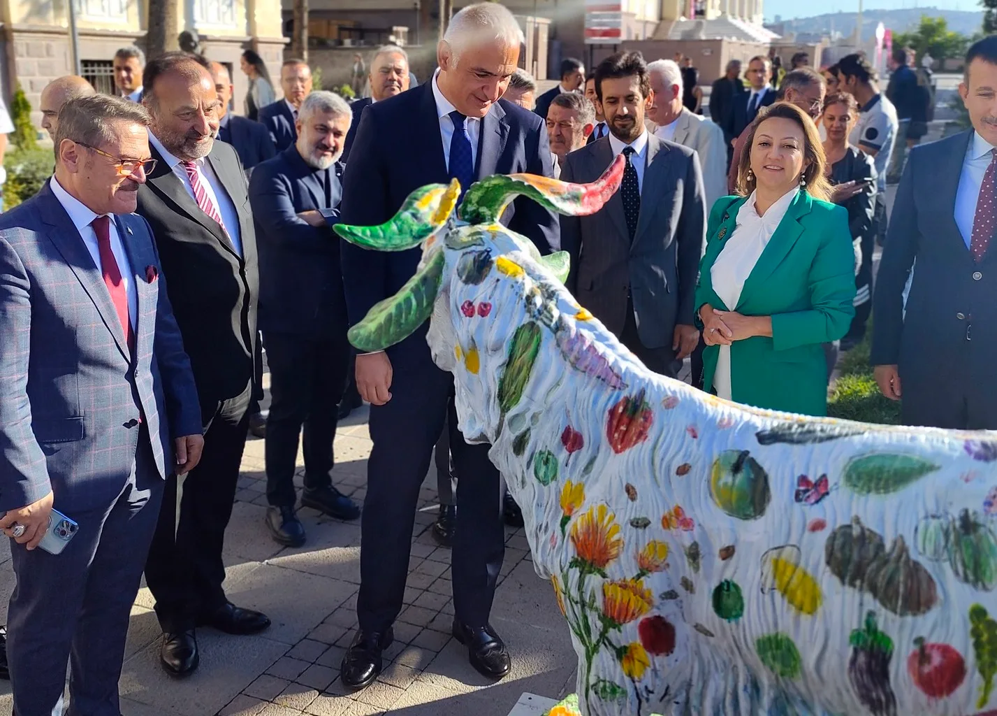 BAŞKENT KÜLTÜR YOLU FESTİVALİNDEKİ ANKARA KEÇİLERİ