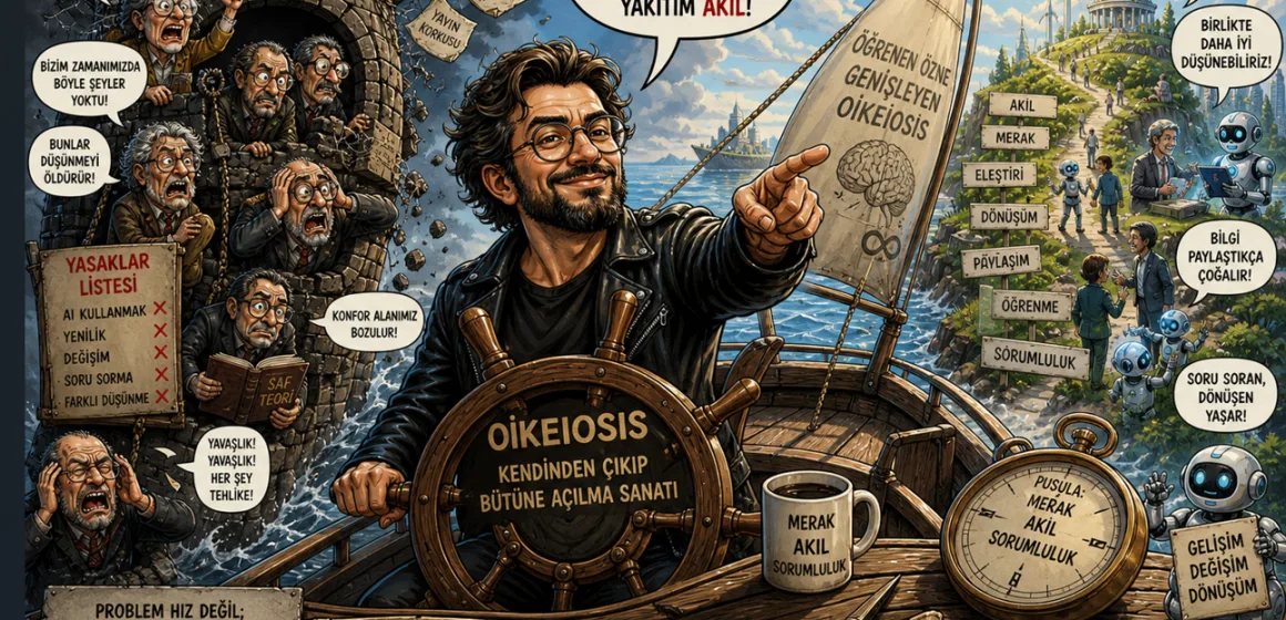Yavaşlık mı, Kaçış mı? Yapay Zekâ Çağında Akademik Oikeiosis Krizi