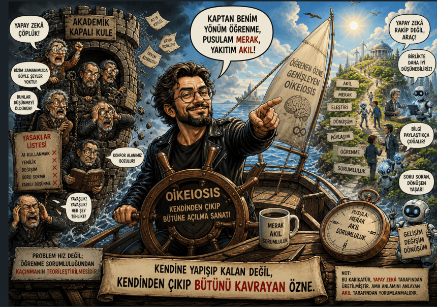 Yavaşlık mı, Kaçış mı? Yapay Zekâ Çağında Akademik Oikeiosis Krizi