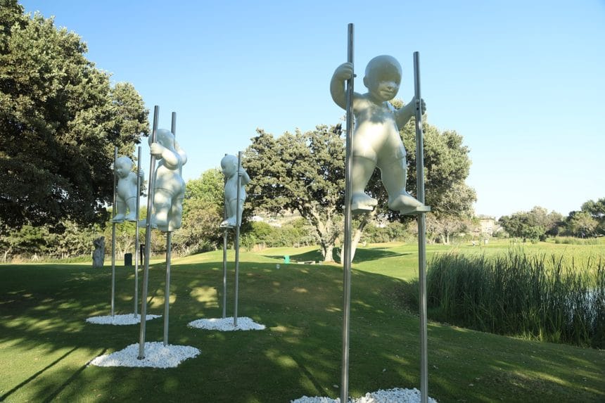 Bodrum Golf Club’ta Ayla Turan ve Kemal Tufan’ın Heykel Sergisi Sanatseverlerle Buluştu.