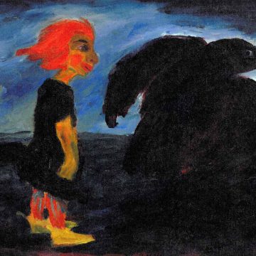 emil-nolde-cocuk-ve-buyuk-kus Aşk Üşümesin (Şiir)